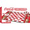 Masterpieces Family Game - Coca-Cola Checkers - Officially Licensed Board Game for Families